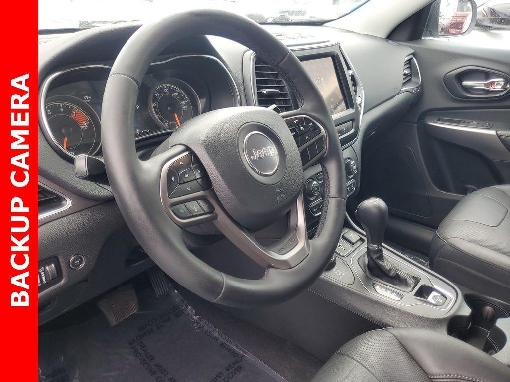 used 2021 Jeep Cherokee car, priced at $22,000