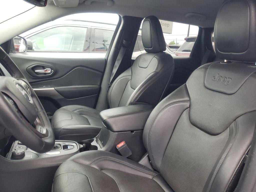 used 2021 Jeep Cherokee car, priced at $22,000