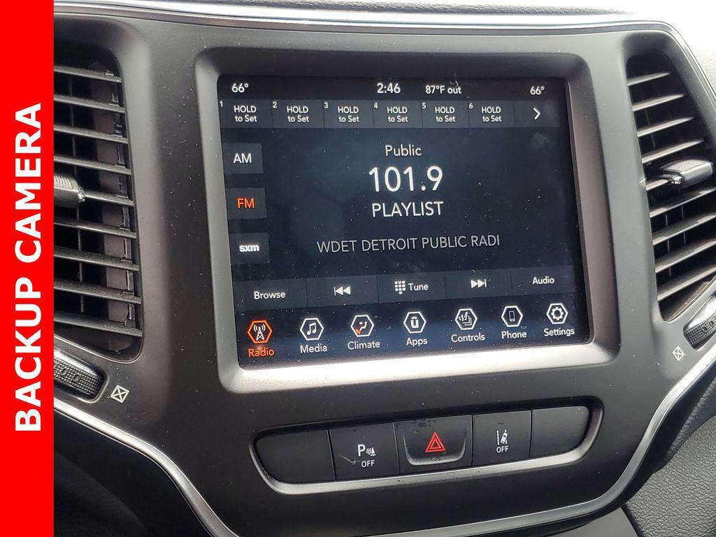 used 2021 Jeep Cherokee car, priced at $22,000