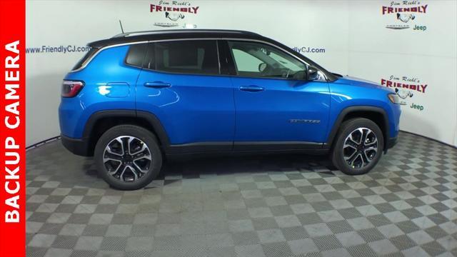 used 2022 Jeep Compass car, priced at $22,902
