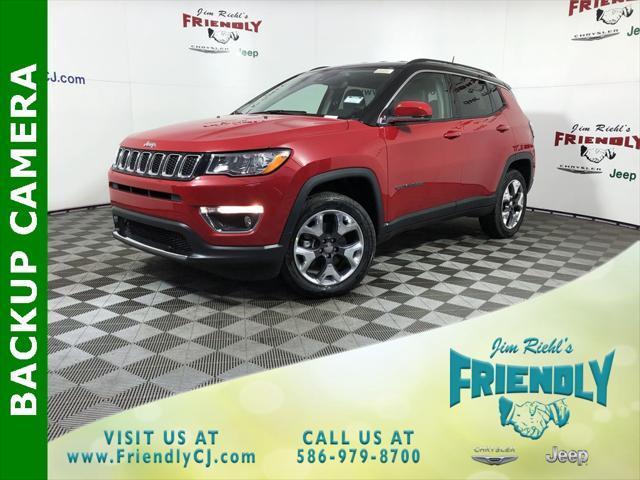 used 2021 Jeep Compass car, priced at $22,137