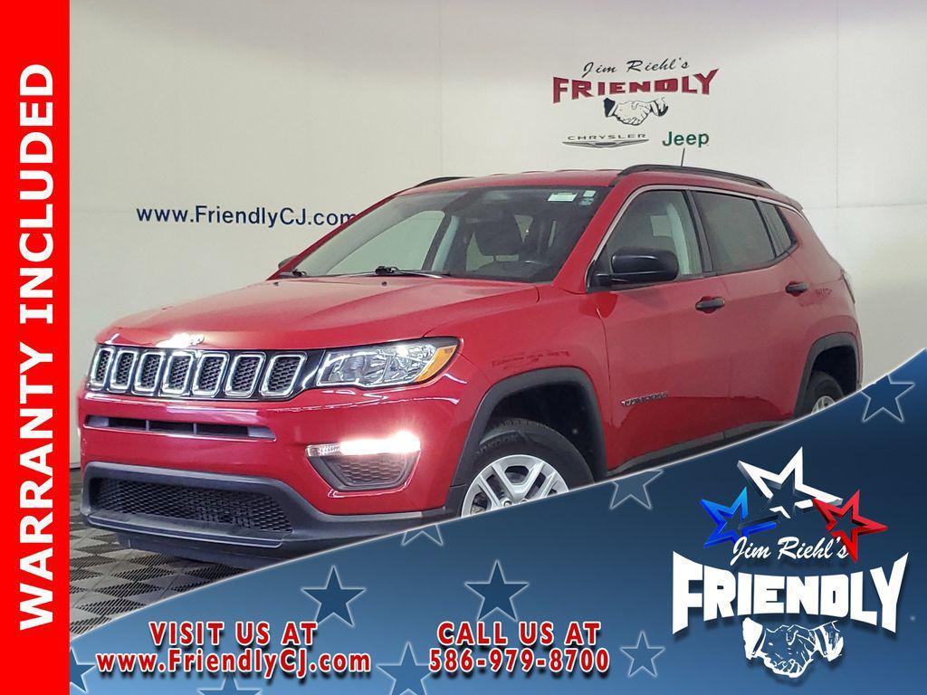 used 2021 Jeep Compass car, priced at $14,463