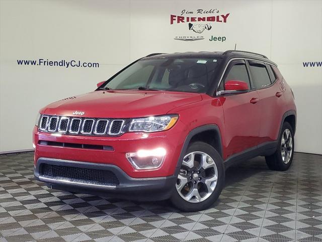 used 2018 Jeep Compass car, priced at $17,444