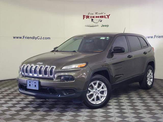 used 2015 Jeep Cherokee car, priced at $11,769
