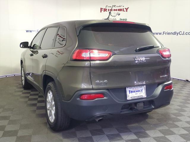 used 2015 Jeep Cherokee car, priced at $11,769
