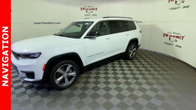 used 2021 Jeep Grand Cherokee L car, priced at $30,976