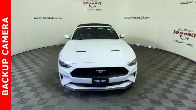 used 2022 Ford Mustang car, priced at $23,233