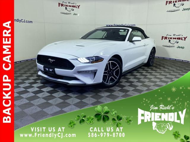 used 2022 Ford Mustang car, priced at $23,233