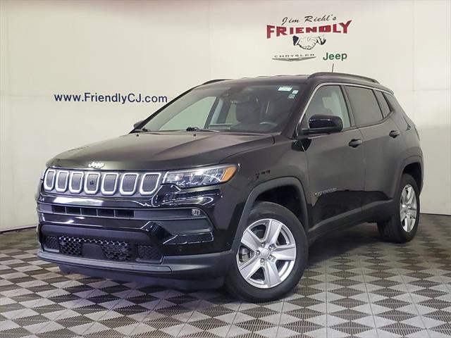 used 2022 Jeep Compass car, priced at $22,954
