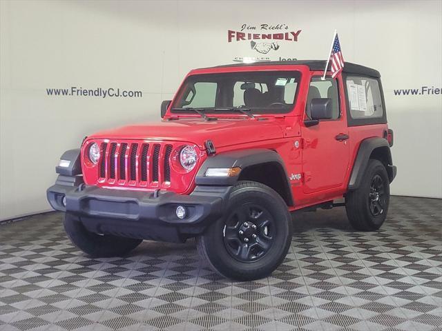used 2021 Jeep Wrangler car, priced at $26,115