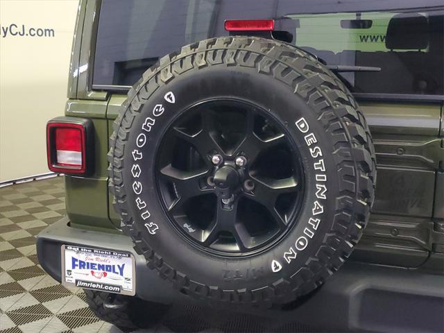 used 2021 Jeep Wrangler car, priced at $30,119