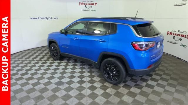 used 2022 Jeep Compass car, priced at $22,613