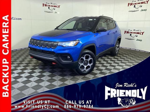 used 2022 Jeep Compass car, priced at $23,329