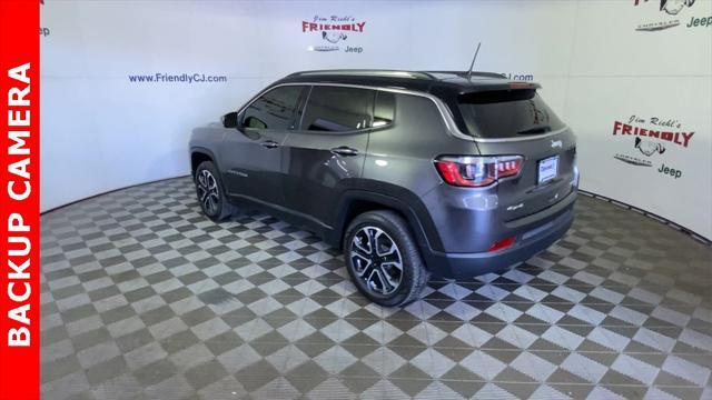used 2022 Jeep Compass car, priced at $22,403