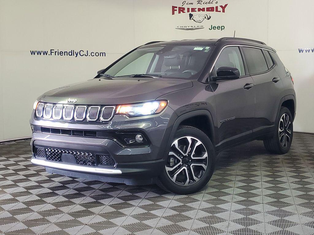 used 2022 Jeep Compass car, priced at $23,828