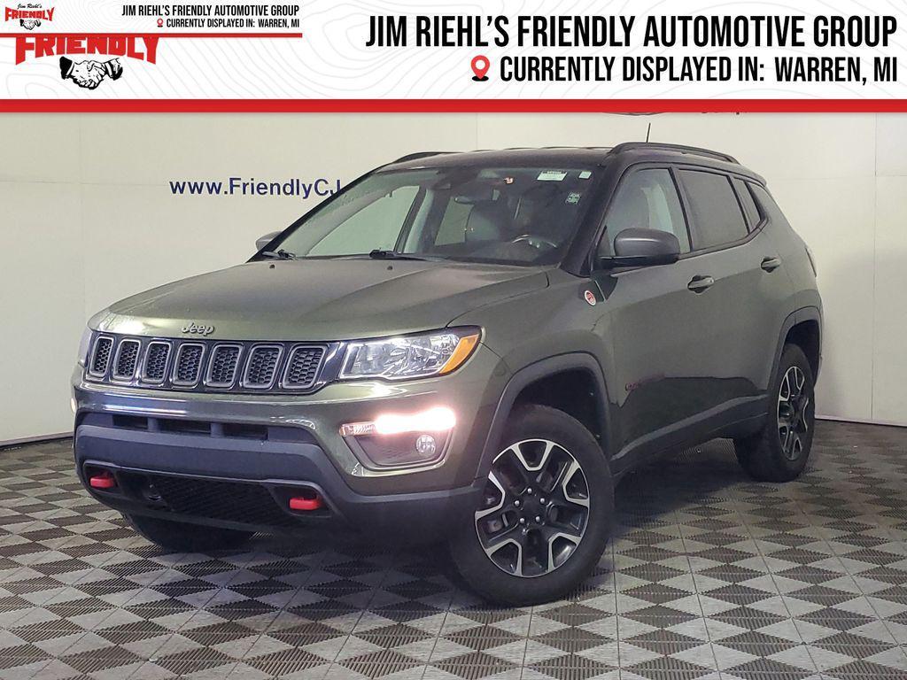 used 2021 Jeep Compass car, priced at $13,573