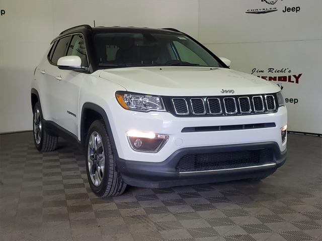 used 2019 Jeep Compass car, priced at $16,668