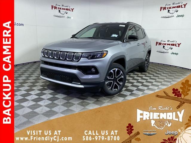 used 2023 Jeep Compass car, priced at $25,125