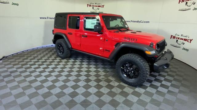 new 2025 Jeep Wrangler car, priced at $50,424