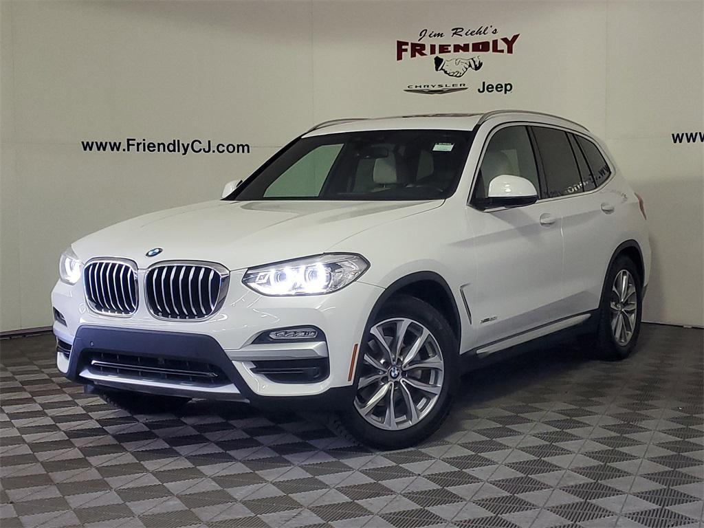 used 2018 BMW X3 car, priced at $19,668