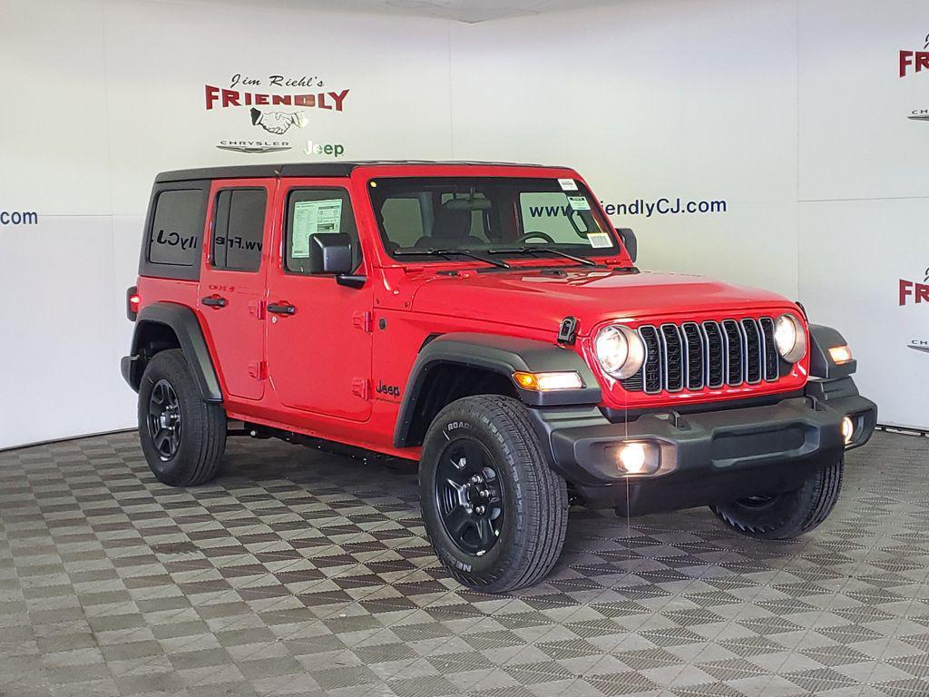 new 2025 Jeep Wrangler car, priced at $40,460