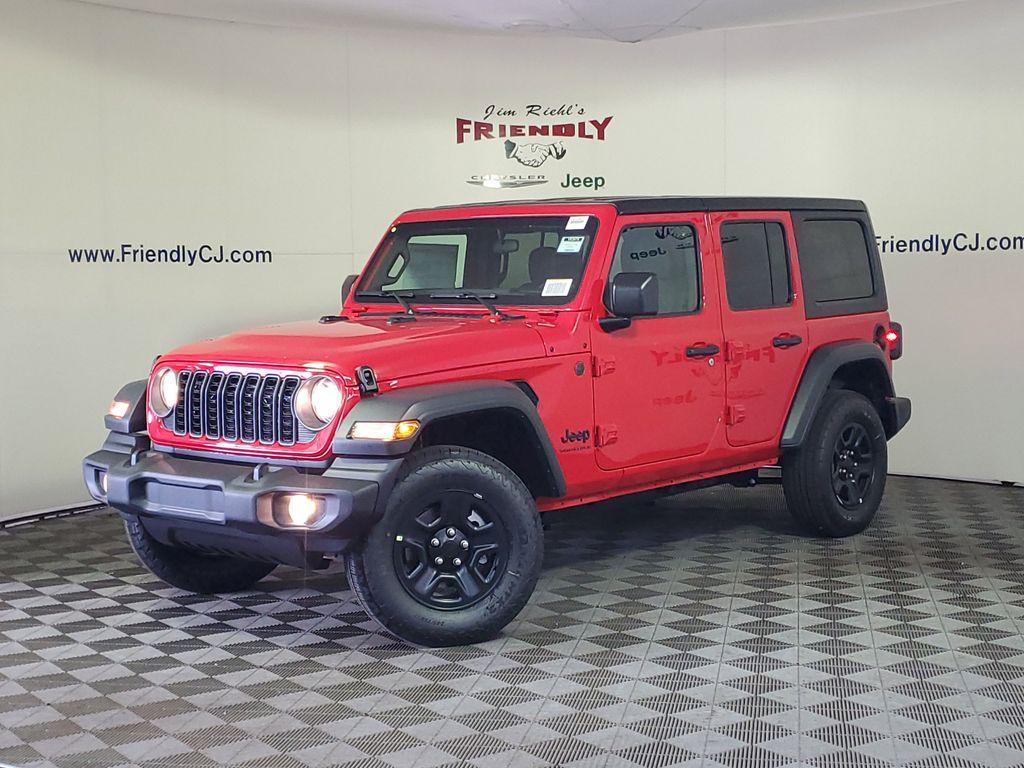 new 2025 Jeep Wrangler car, priced at $40,460