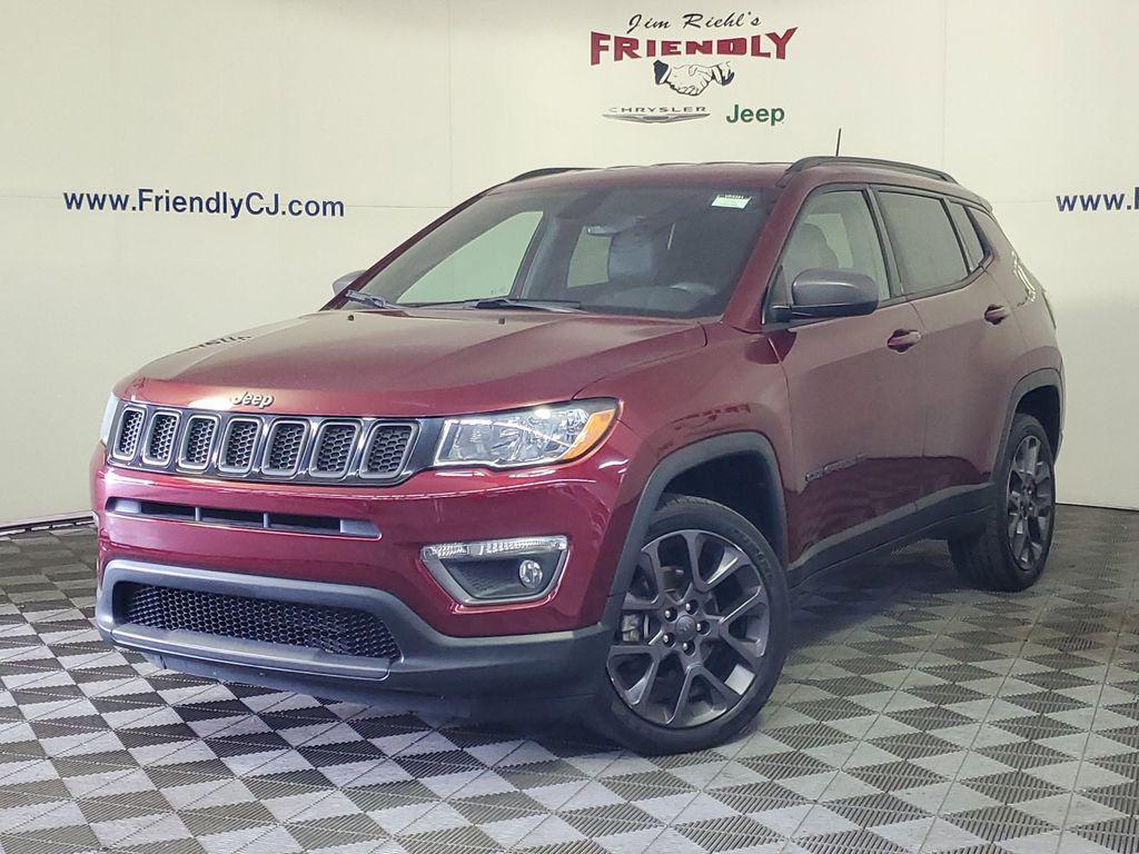 used 2021 Jeep Compass car, priced at $19,206
