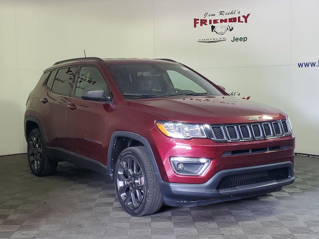 used 2021 Jeep Compass car, priced at $18,680