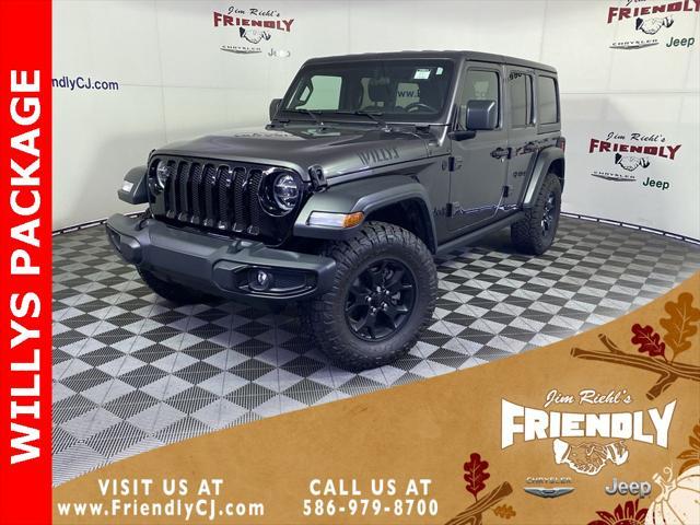 used 2021 Jeep Wrangler car, priced at $31,514