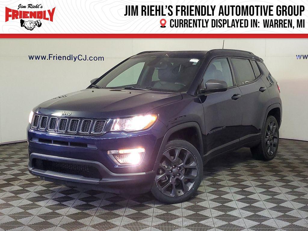 used 2021 Jeep Compass car, priced at $18,480