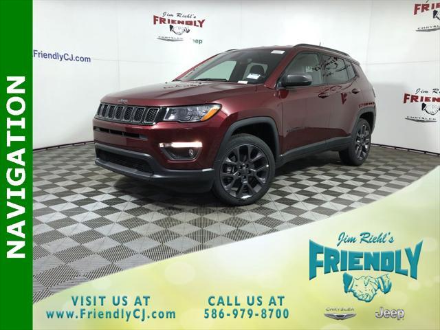 used 2021 Jeep Compass car, priced at $21,214