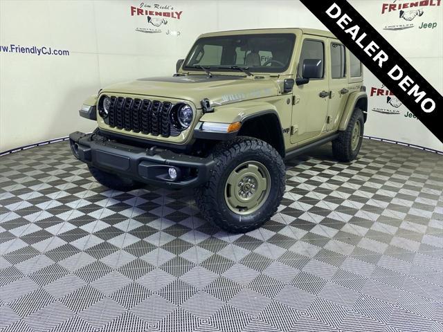 new 2025 Jeep Wrangler 4xe car, priced at $55,789