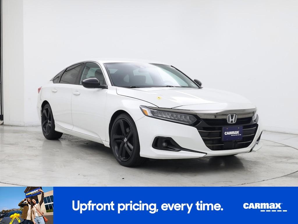used 2021 Honda Accord car, priced at $24,998