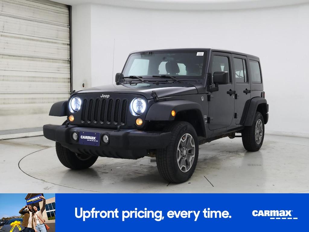 used 2017 Jeep Wrangler car, priced at $18,998