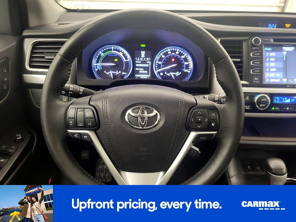 used 2016 Toyota Highlander Hybrid car, priced at $24,998