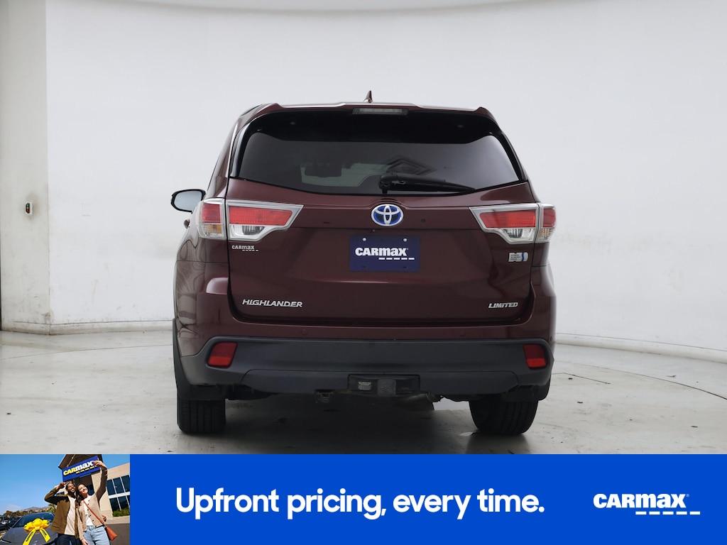 used 2016 Toyota Highlander Hybrid car, priced at $24,998
