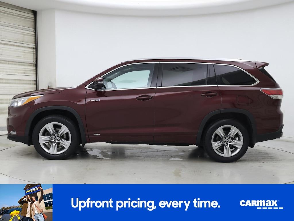 used 2016 Toyota Highlander Hybrid car, priced at $24,998