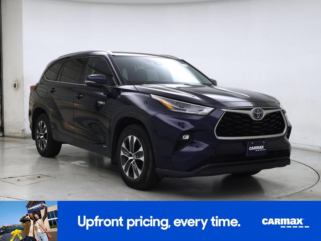 used 2021 Toyota Highlander Hybrid car, priced at $37,998