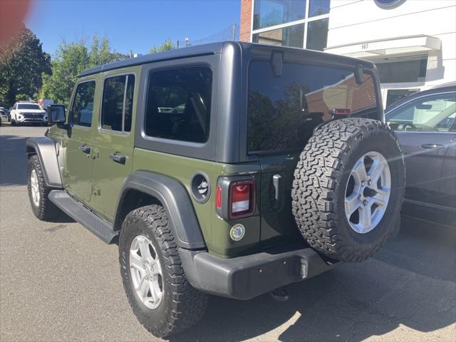 used 2021 Jeep Wrangler Unlimited car, priced at $27,995