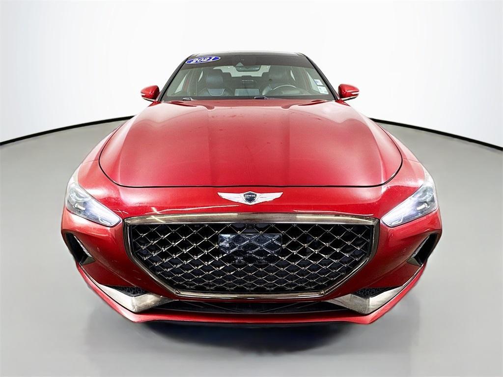 used 2021 Genesis G70 car, priced at $24,395