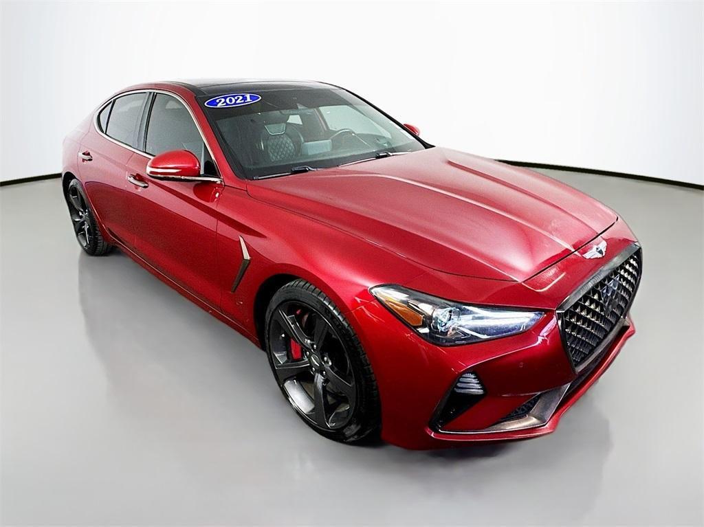 used 2021 Genesis G70 car, priced at $24,395