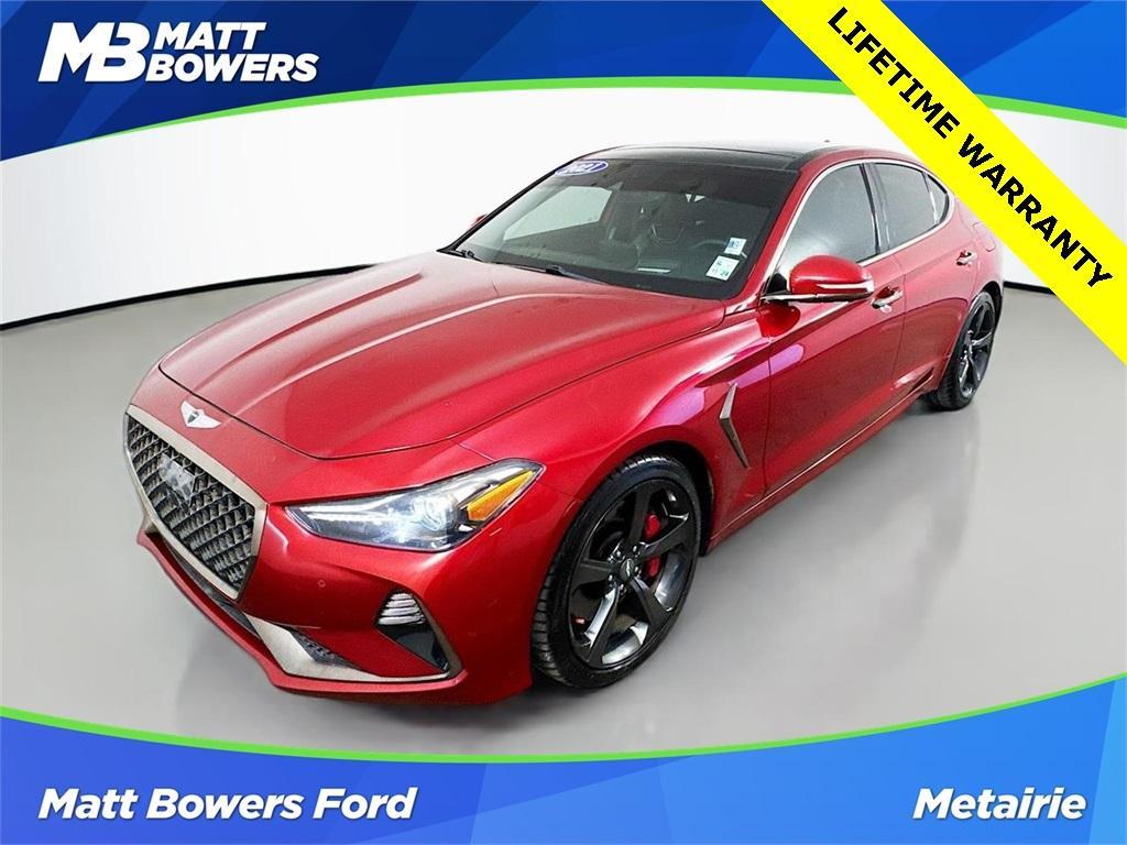 used 2021 Genesis G70 car, priced at $24,395