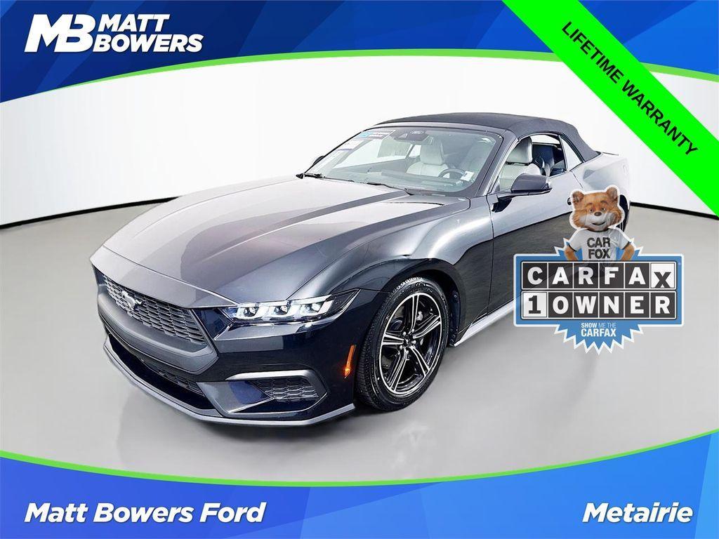 used 2024 Ford Mustang car, priced at $27,277