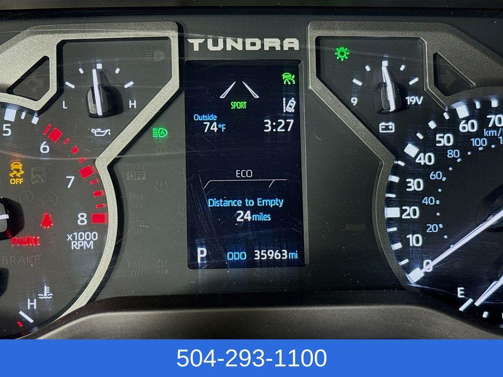 used 2023 Toyota Tundra car, priced at $43,000