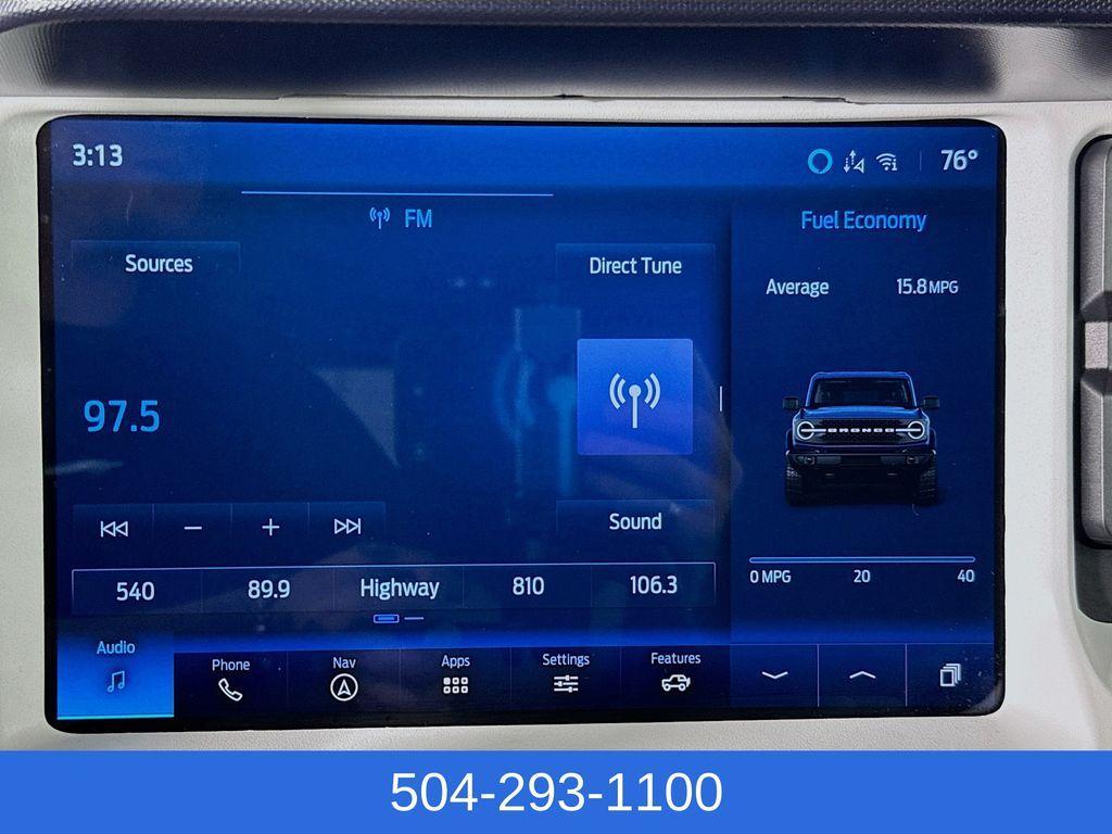 used 2024 Ford Bronco car, priced at $52,295