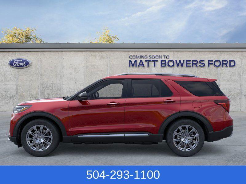 new 2025 Ford Explorer car, priced at $58,055