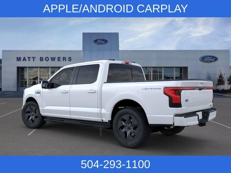 new 2025 Ford F-150 Lightning car, priced at $79,940