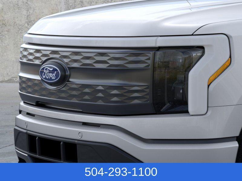 new 2025 Ford F-150 Lightning car, priced at $80,445