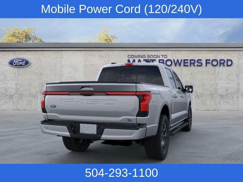 new 2025 Ford F-150 Lightning car, priced at $80,445