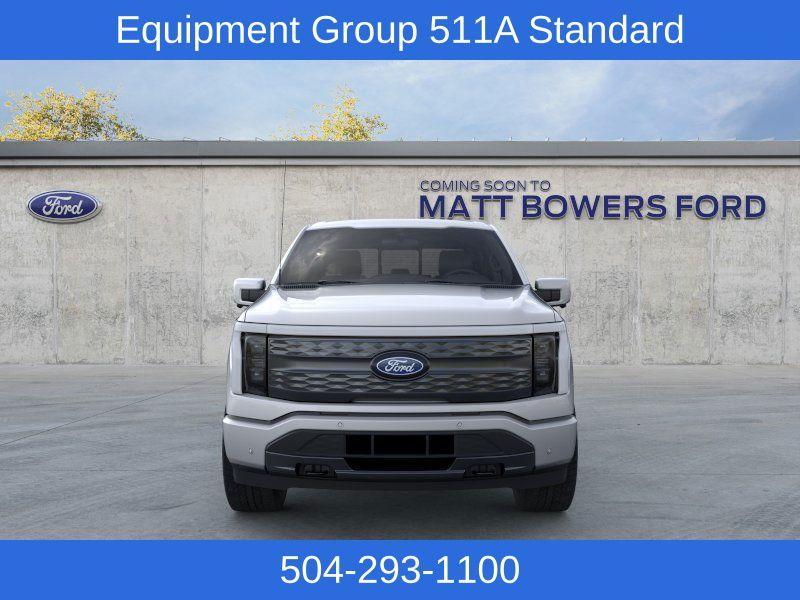 new 2025 Ford F-150 Lightning car, priced at $80,445
